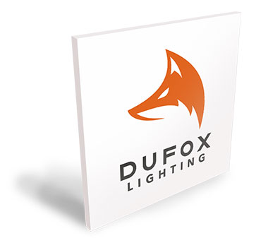 dufox lighting slim led panel doboz design