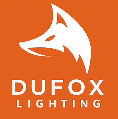 dufox lighting full narancs logo