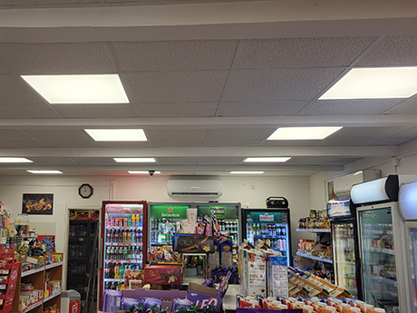 projektek istván úti csemege led panel