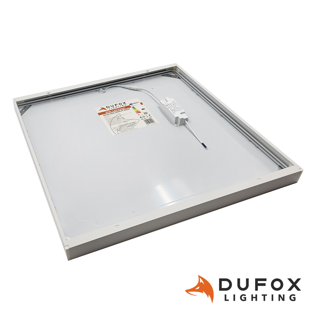 Dufox lighting DF-LP60-01 60x60 595x595 slim led panel kiemelő keret