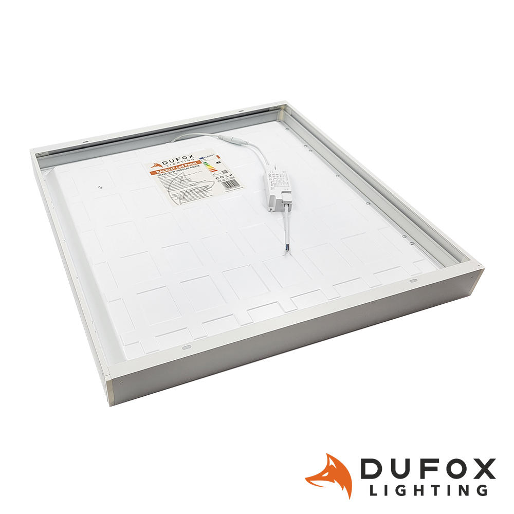 Dufox lighting DF-LP60-02 60x60 595x595 backlit led panel kiemelő keret